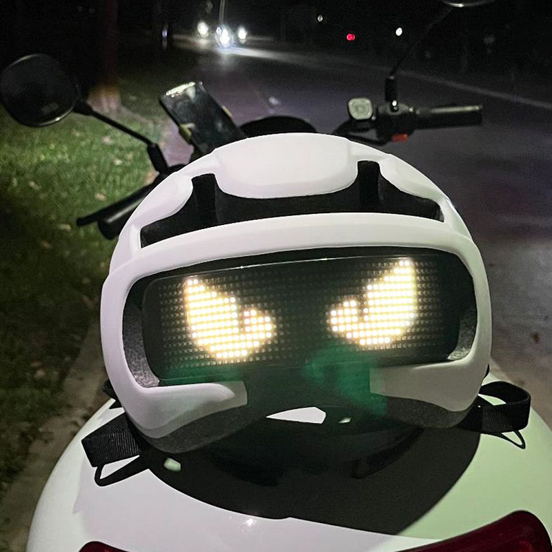 LED Display All-Season Bicycle Ski Leisure Helmet