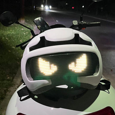 LED Display All-Season Bicycle Ski Leisure Helmet