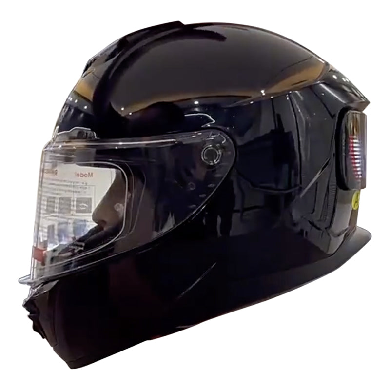 LED Display All-Season Motorcycle Modular Helmet