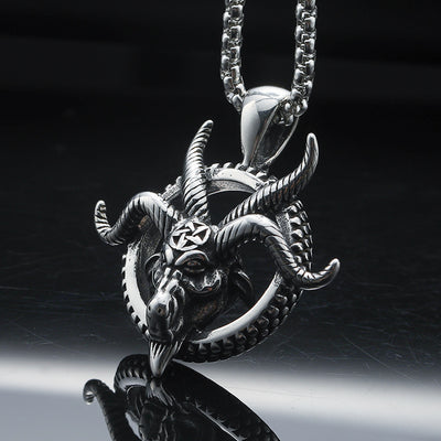 Goat Head Gothic Pendant