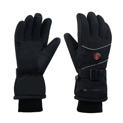 Men's Electric Rechargeable Heated Liner Motocycle Gloves