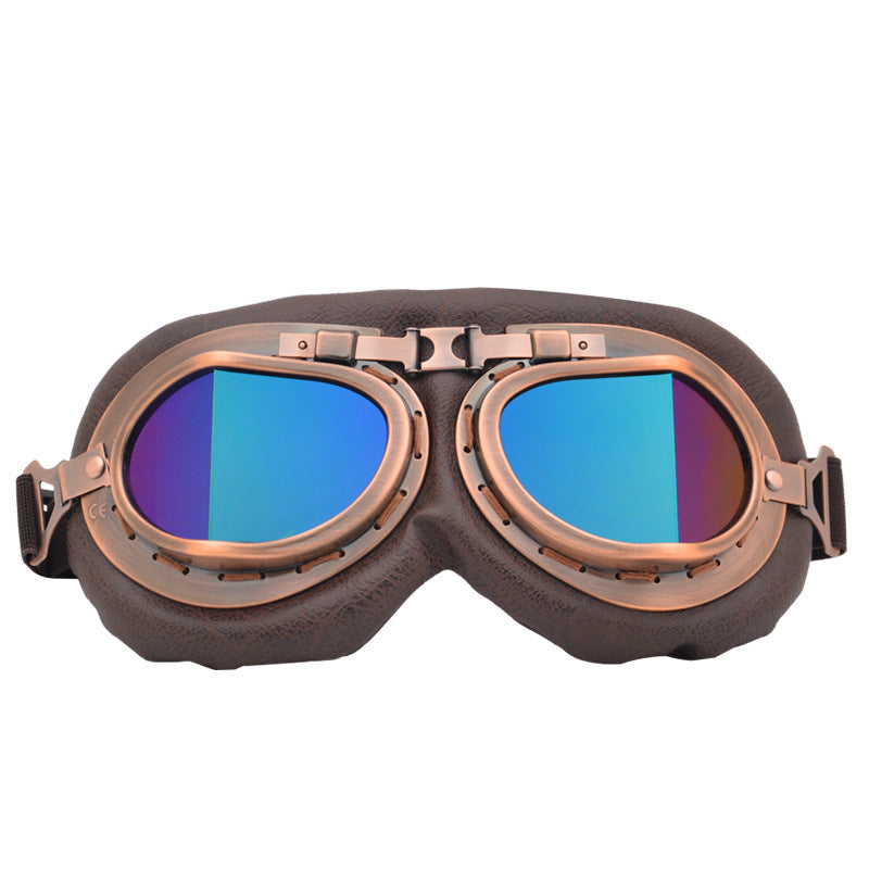 Retro Aviator Motorcycle Goggles – Biker Forward