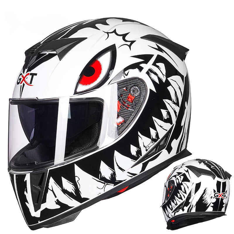 Shark G358 Full Face Motorcycle Helmet with Dual Visors