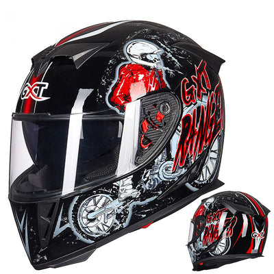 Shark G358 Full Face Motorcycle Helmet with Dual Visors