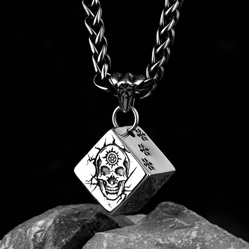 Skull Dice Necklace