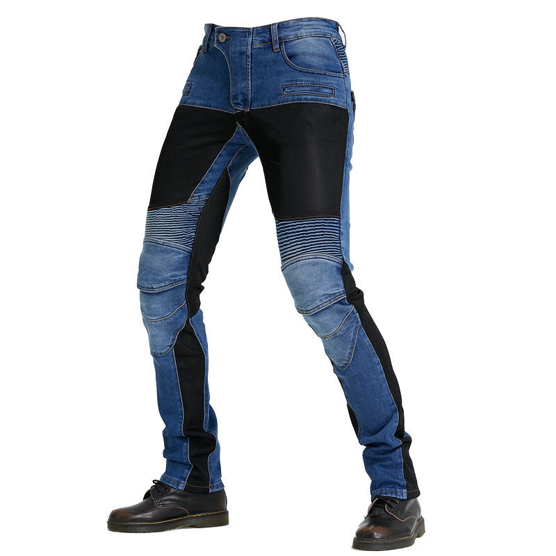 PK719 Summer Motorcycle Jeans With Protection Gear