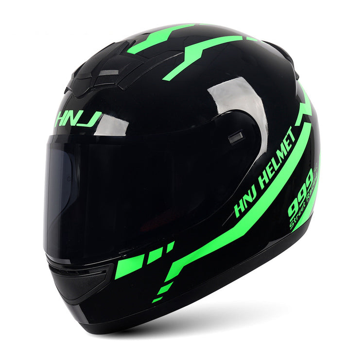 Full Face Motorcycle Helmet with Cool Horns – Biker Forward