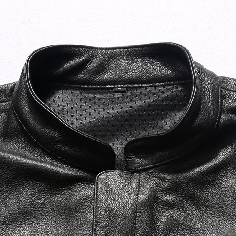 SOA Motorcycle Biker Club Genuine Leather Vest