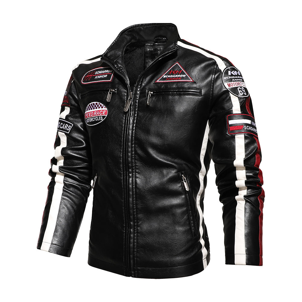 Racing Style Motorcycle Leather Jacket – Biker Forward
