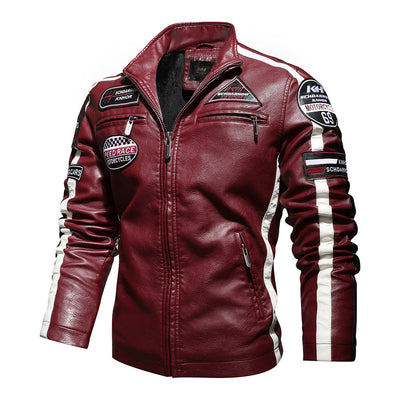 Racing Style Motorcycle Leather Jacket – Biker Forward