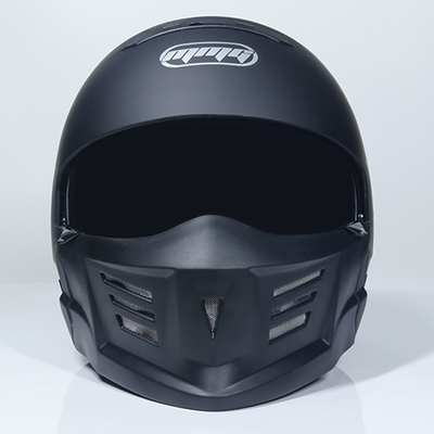 MMG Full Face Motorcycle Helmet DOT -Matte Black