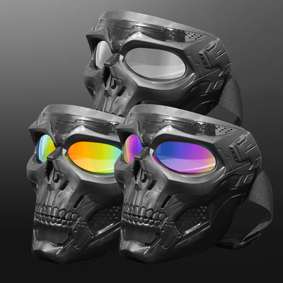 Outdoor Skull Face Shield