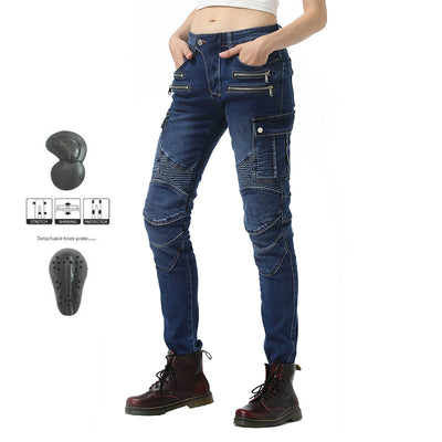 Fierce 4 Women Motorcycle Jeans with Armor Protector