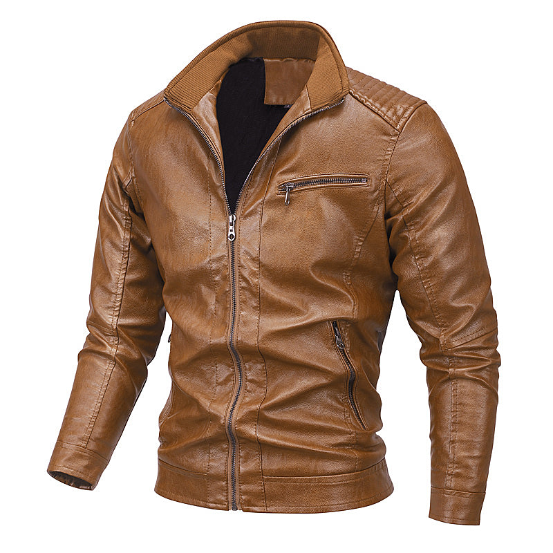 Men's Slim Fit Moto Jacket