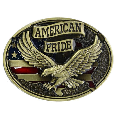 Soaring Eagle American Pride Belt Buckle