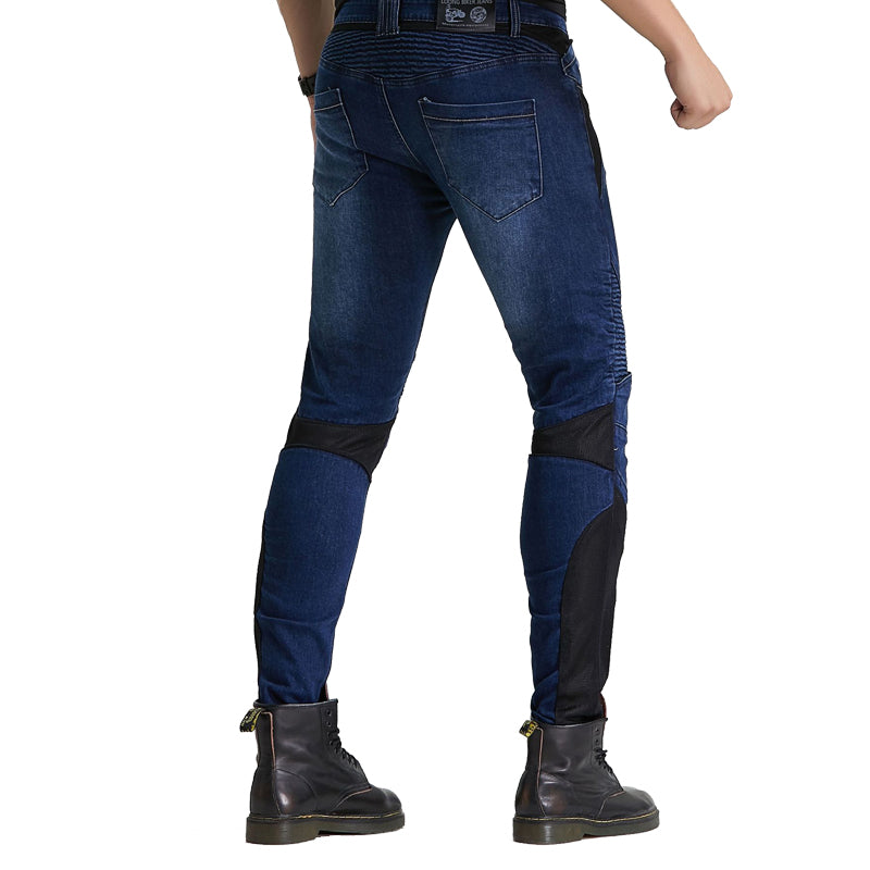 Furious 114 Summer Riding Jeans With Protection Gear
