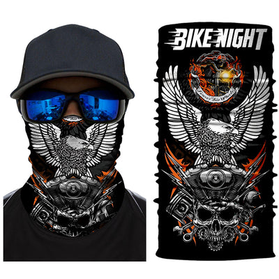 15 in 1 Motorcycle Neck Gaiter Headwear