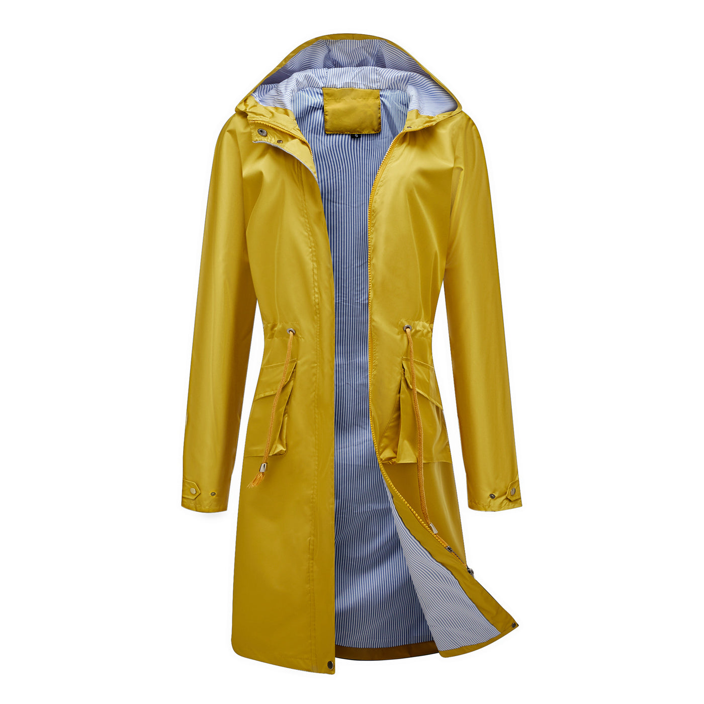 Women's Outdoor Raincoats Hooded Trench Coats