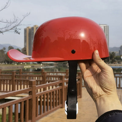 Baseball Cap Style Motorcycle Helmet