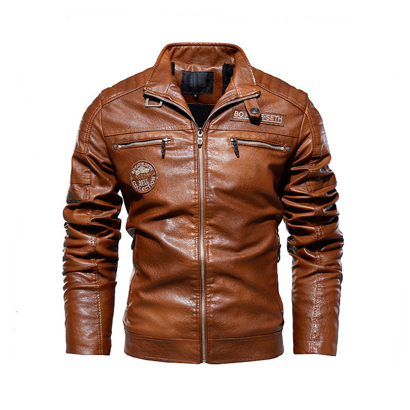 Biker Forward Men's Leather Jacket